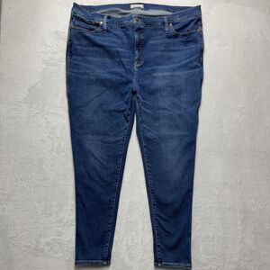 Madewell 10” Skinny Jeans Women’s Plus Sz 37 Medium Wash Blue Denim